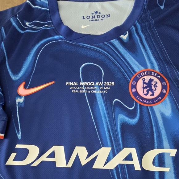 2024/25 Nike Chelsea FC #20 PALMER UEFA Conference Cup Winner Jersey FN8… - Picture 3 of 11
